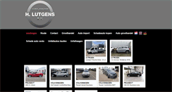 Desktop Screenshot of lutgens.nl